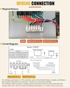 CGOLDENWALL 9KW Commercial Self-Draining Steam Generator Shower System Home - Image 6