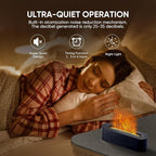 YALEDI Essential Oil Diffuser, Fireplace Flame Fire Oil Diffuser, 150ml - Image 4