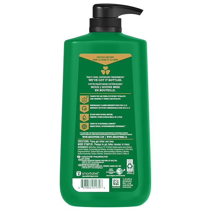 Irish Spring Active Scrub Exfoliating Body Wash - Image 9