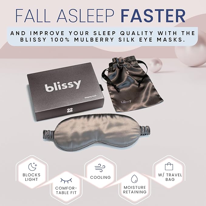 Blissy Silk Sleep Mask - Image 3