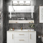 Tipace 3 Lights LED Modern Vanity Light Brushed Nickel Bathroom Lighting - Image 2
