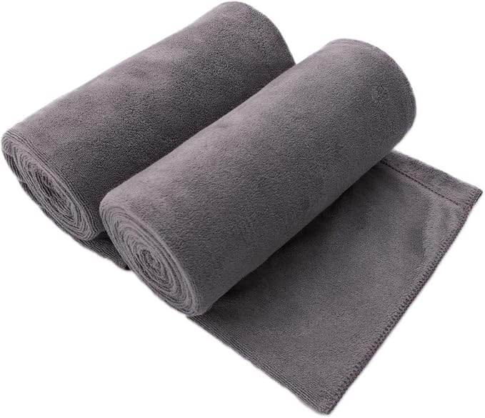 JML Extra Large Bath Towels, Microfiber Bath Sheet Towels by JML