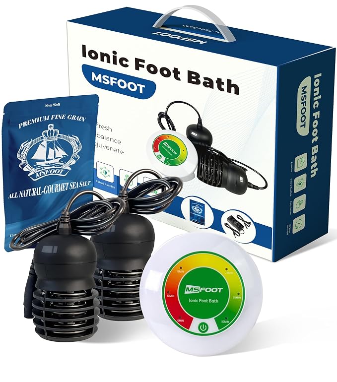 Upgraded Portable Ionic Foot Detox Machine, Foot Spa Bath - Image 9
