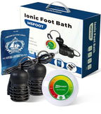 Upgraded Portable Ionic Foot Detox Machine, Foot Spa Bath by MSFOOT