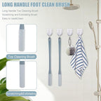 OWIIZI Toe Cleaning Brush 15.7" Foot Scrubber in Shower - Image 4