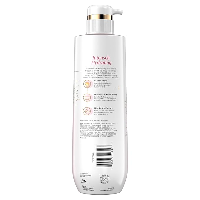 Olay Body Wash for Women, Intensely Hydrating, Pro-Hyaluronic Acid Serum Complex - Image 13