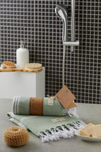 Hand Towels - Set of 2, Thin Light Compact Travel Towels, Cotton Turkish Hand - Image 8