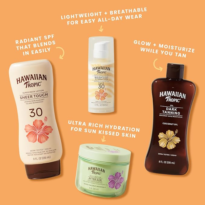 Hawaiian Tropic Dark Tanning Oil, 8 Fl Oz | Moisturizing Body Oil - Image 7