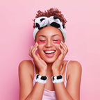 Hanaive 3 Pcs Spa Headband and Wristbands Set - Image 5