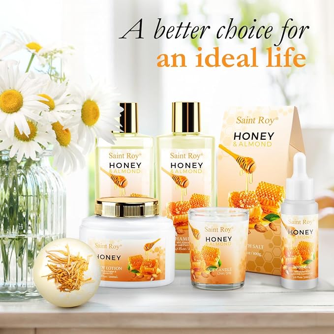 Mothers Day Birthday Spa Gifts for Women, Spa Gift Basket for Women & Men - Image 6