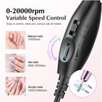 COSLUS C40 Electric Nail Drill File Professional: - Image 8
