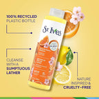 St. Ives Body Wash, Citrus & Cherry Blossom Energizing Shower Gel 2-Pack - Image 4
