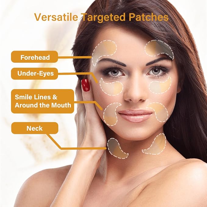 Gold Cucumber Under Eye Patches - Image 6