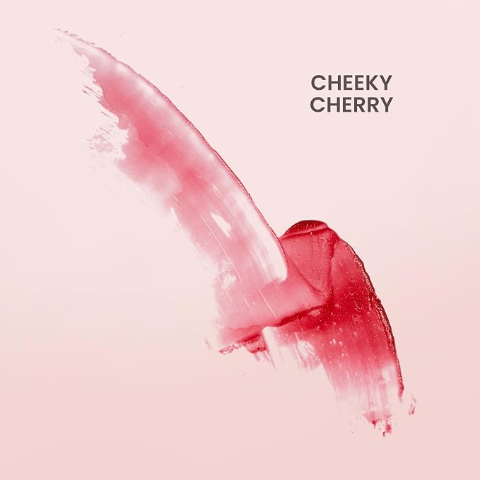 Burt’s Bees Tinted Boosted Balm, Cheeky Cherry, Hydrating Tinted Lip Balm - Image 4