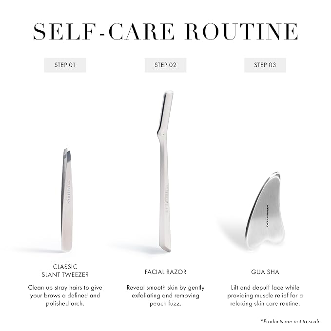 Tweezerman Stainless Steel Gua Sha Massager - Image 5