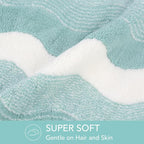 SINLAND Microfiber Hair Drying Cap Hair Towel Turban Twist - Image 3