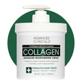 Advanced Clinicals Collagen Cream Body Lotion & Face Moisturizer W/Vitamin E | by AdvancedClinicals