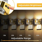 L LOHAS LED Night Light, 2 Pack 3000K Bubble Night Lights Plug into Wall - Image 3