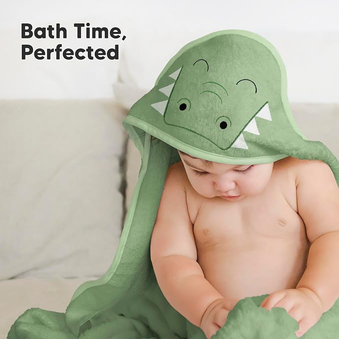 KeaBabies Hooded Baby Towel for Newborn - Image 9