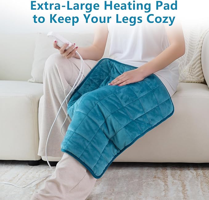 Comfytemp Weighted Heating Pad for Back & Period, Birthday Gifts for Women Men - Image 6