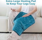 Comfytemp Weighted Heating Pad for Back & Period, Birthday Gifts for Women Men - Image 6