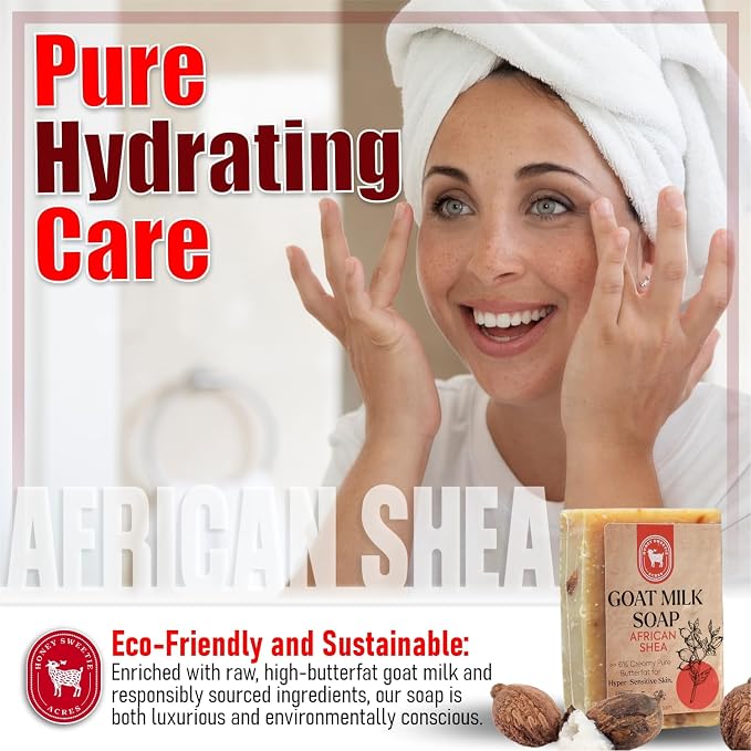 Honey Sweetie Acres African Shea Goat Milk Soap - Image 4