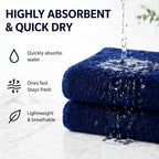 SEISSO 4 Pack Extra Large Bath Towels 63"x35", Bath Sheets - Image 5