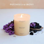 Patchouli & Ebony – Benevolence LA Scented Candle | 8oz, 45-Hour Burn | Natural - Image 5