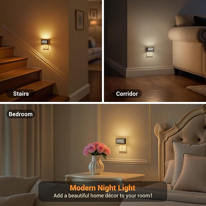 JandCase LED Night Light, Night Lights Plug into Wall - Image 6