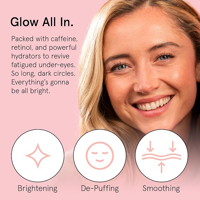 grace & stella Retinol & Caffeine Under Eye Serum Anti Aging - Image 2
