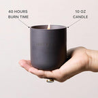 Earthenware Soy Candle in Santal Woods by Craft & Kin - Image 4