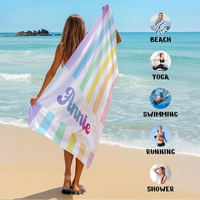 JML Personalized Beach Towel - Image 6