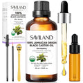 SAVILAND Jamaican Black Castor Oil Organic Cold Pressed Unrefined: 100% Pure by SAVILAND