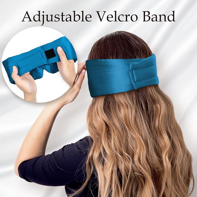 Zenssia 100% Mulberry Silk Sleep Mask Eye Mask - Image 4