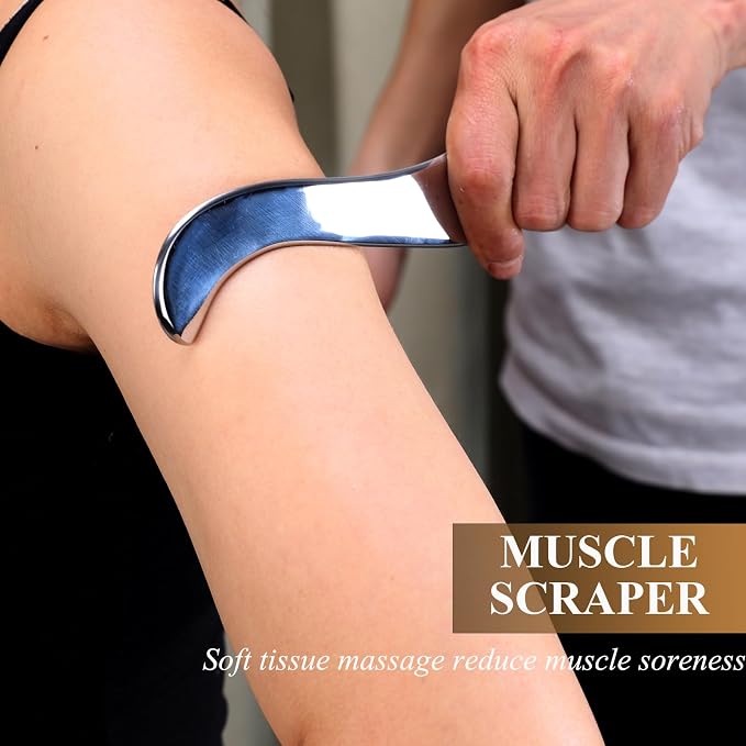 FeelFree Sport 3 in 1 Muscle Scraper Tool-Gua Sha Scraping Tool Physical - Image 2