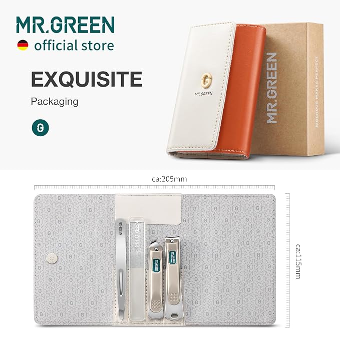 MR.GREEN Colorful Manicure Set Practical Pedicure Kits Nail Clippers Personal - Image 6
