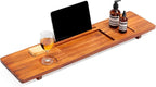 Luxury Teak Bathtub Caddy Tray by Unknown