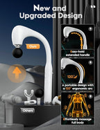 FVZ White Percussion Massage Gun - Image 3