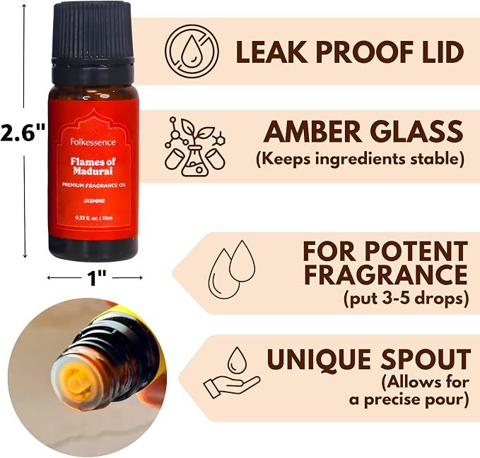 Folkulture Essence of India Essential Oils Set - Image 5