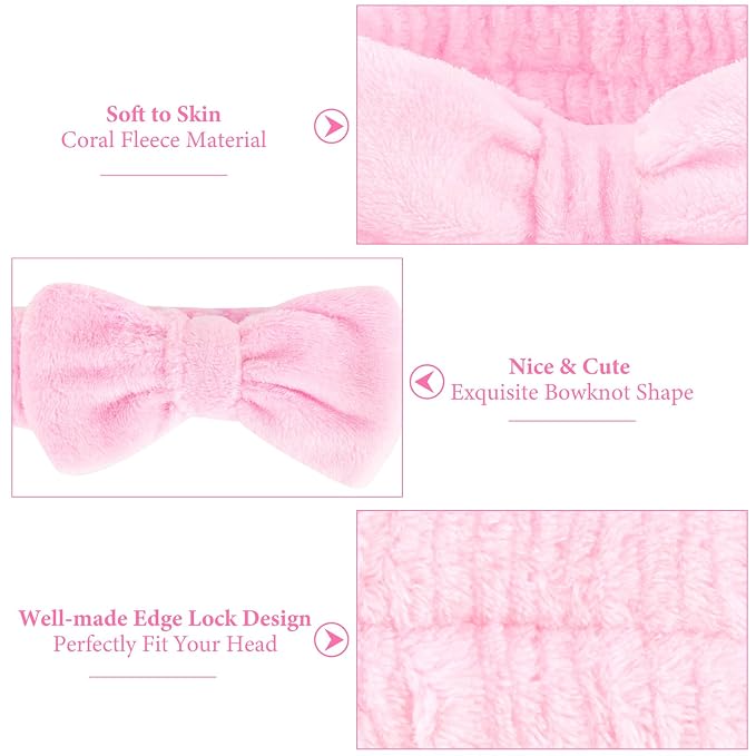 Ondder Skincare Headband for Washing Face Spa Makeup Face Wash Headband Skin - Image 2
