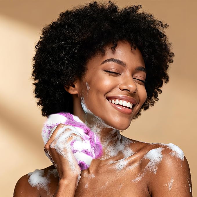 African Net Sponge Set -Premium Exfoliating Bath Scrubber - Image 7