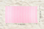Ray Silver Turkish Beach Towel – 100% Cotton 40x71 Quick Dry Oversized Sand - Image 6