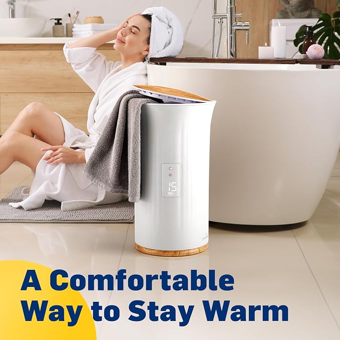 Live Fine Towel Warmer | Bucket Style Luxury Heater - Image 5