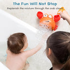 KINDIARY Bath Toy, Crab Bath Bubble Maker - Image 4
