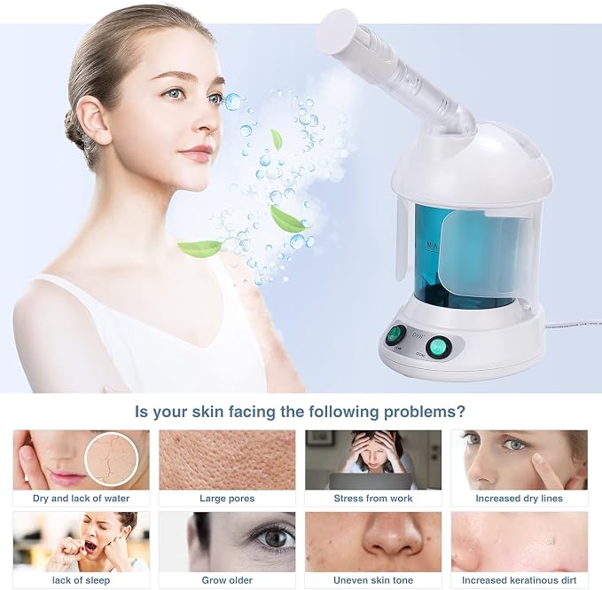 DYB Portable Facial Steamer, Nano Ionic Face Steamer - Image 5