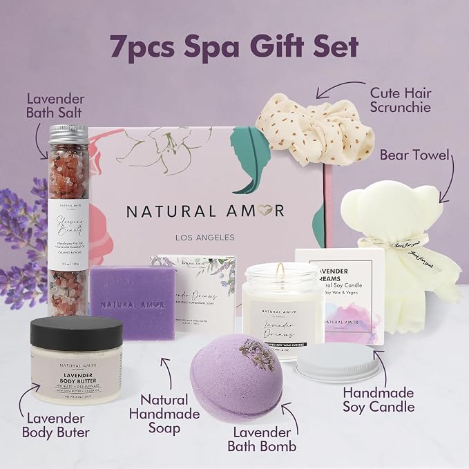 Natural Amor Lavender Spa Gifts - Image 2