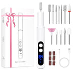 Professional Manicure Pedicure Kit, Electric Nail Drill by MEOUNEQU