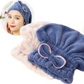 Jseng 2PC Microfiber Hair Drying Caps, Extrame Soft & Ultra Absorbent, Fast by Jseng