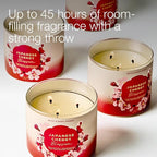 Bath & Body Works Japanese Cherry Blossom 3-Wick Candle - Image 6