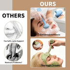 2 Pack Silicone Face Scrubber, 2 in 1 Facial Cleansing Brush & Face Mask - Image 5